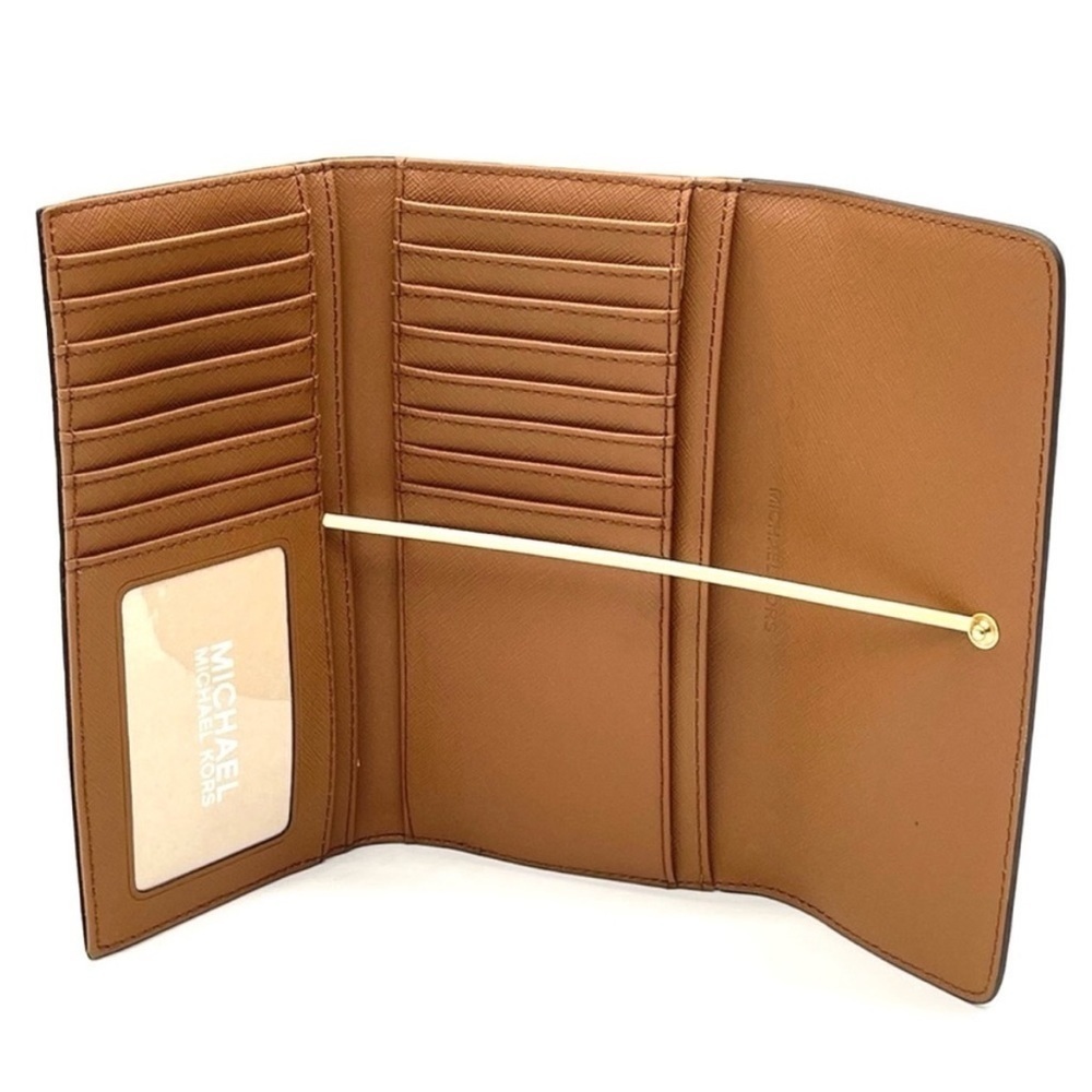 Michael Kors Large Trifold Wallet
Luggage Brown - Picture 7 of 8
